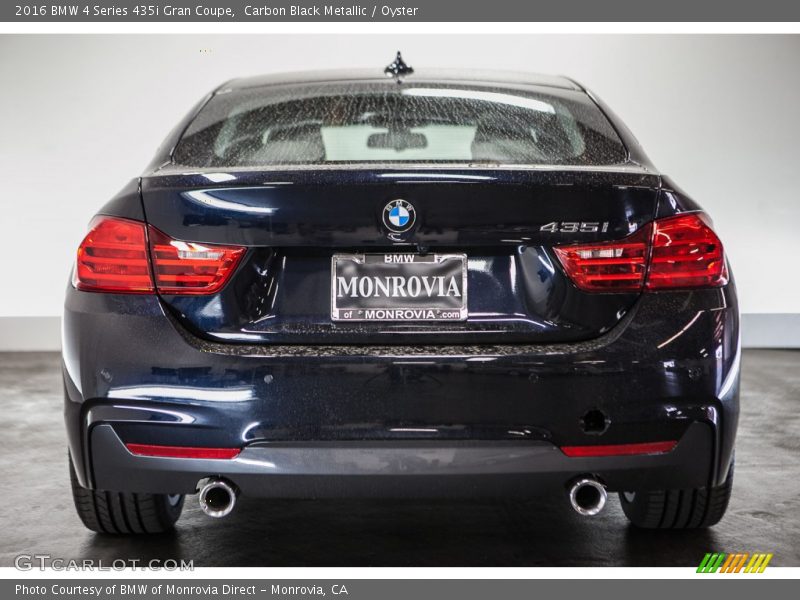 Carbon Black Metallic / Oyster 2016 BMW 4 Series 435i Gran Coupe