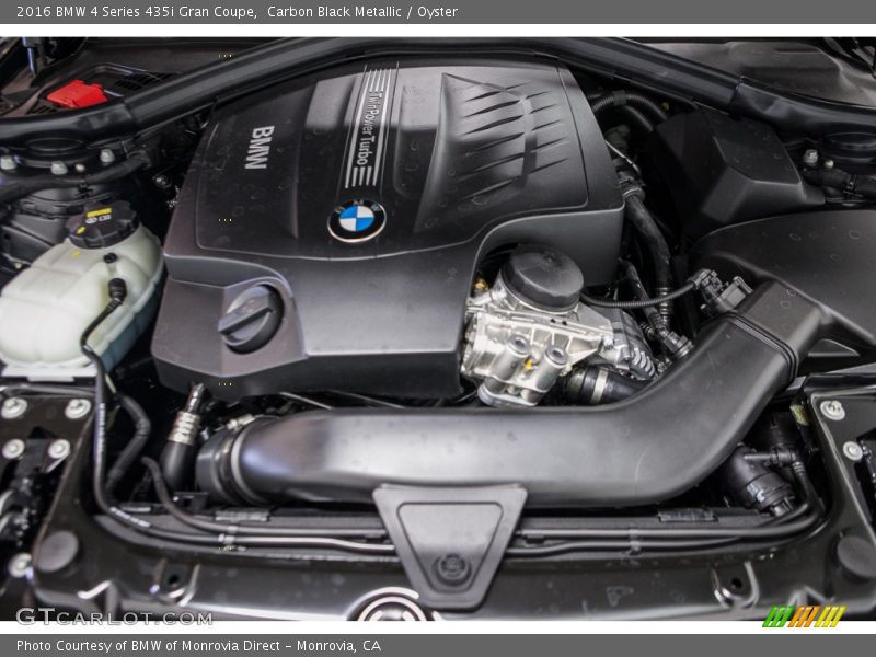  2016 4 Series 435i Gran Coupe Engine - 3.0 Liter DI TwinPower Turbocharged DOHC 24-Valve VVT Inline 6 Cylinder