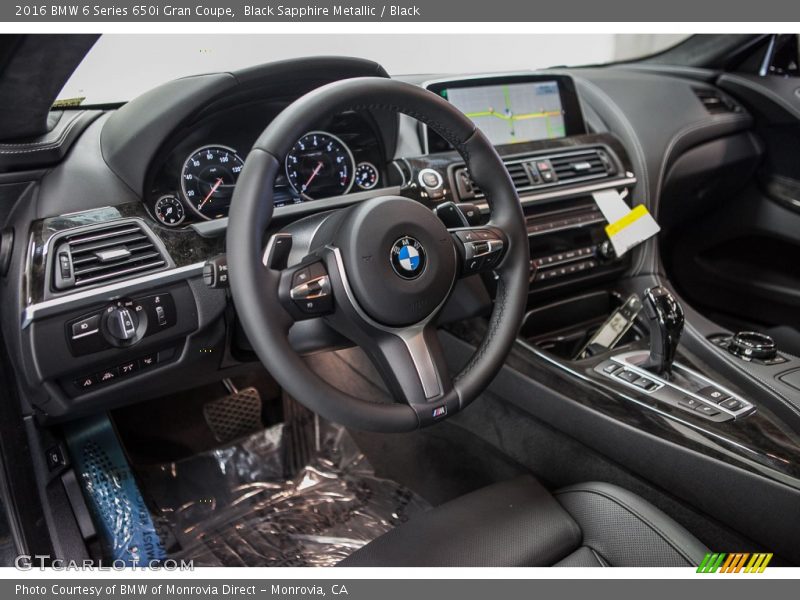 Black Interior - 2016 6 Series 650i Gran Coupe 