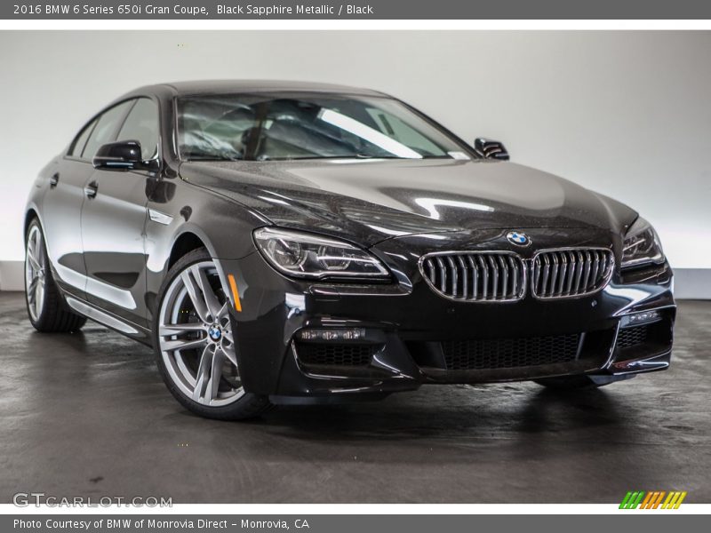 Front 3/4 View of 2016 6 Series 650i Gran Coupe