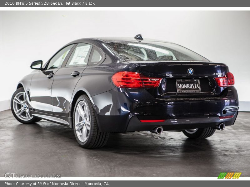 Jet Black / Black 2016 BMW 5 Series 528i Sedan