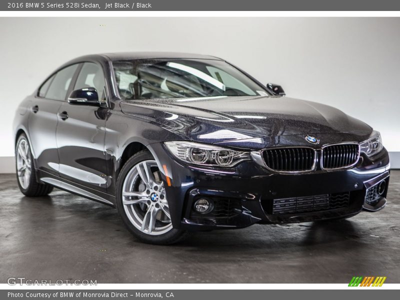 Jet Black / Black 2016 BMW 5 Series 528i Sedan