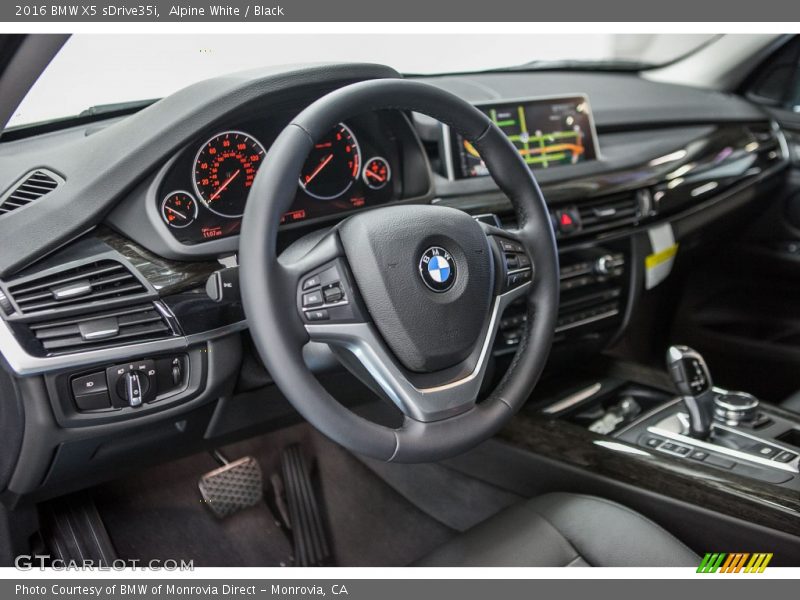Black Interior - 2016 X5 sDrive35i 