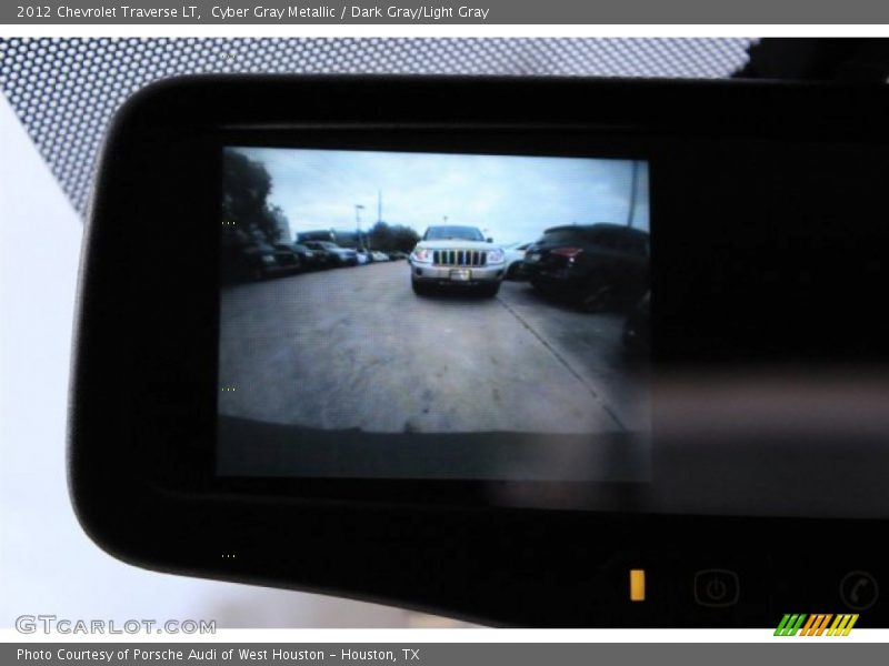 Cyber Gray Metallic / Dark Gray/Light Gray 2012 Chevrolet Traverse LT