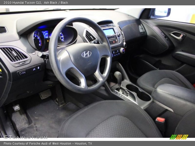 Ash Black / Black 2010 Hyundai Tucson GLS