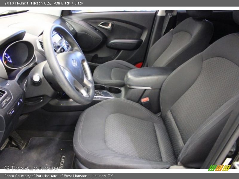 Ash Black / Black 2010 Hyundai Tucson GLS