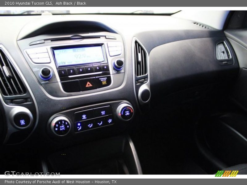 Ash Black / Black 2010 Hyundai Tucson GLS