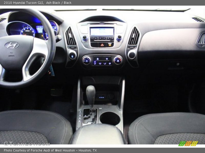 Ash Black / Black 2010 Hyundai Tucson GLS