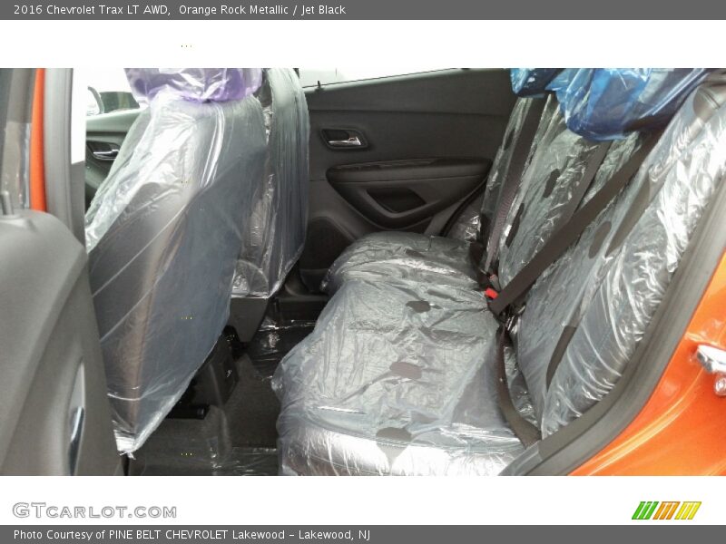Orange Rock Metallic / Jet Black 2016 Chevrolet Trax LT AWD