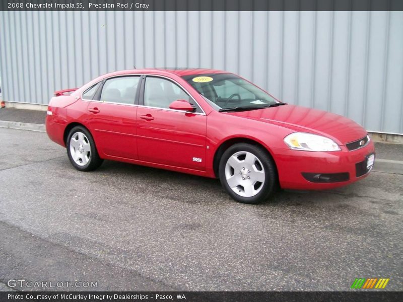 Precision Red / Gray 2008 Chevrolet Impala SS