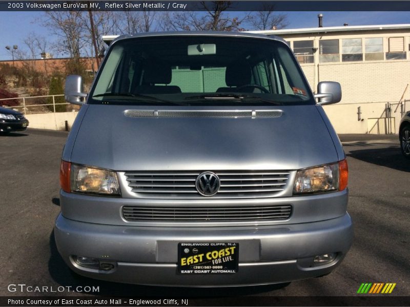 Reflex Silver Metallic / Gray 2003 Volkswagen EuroVan MV