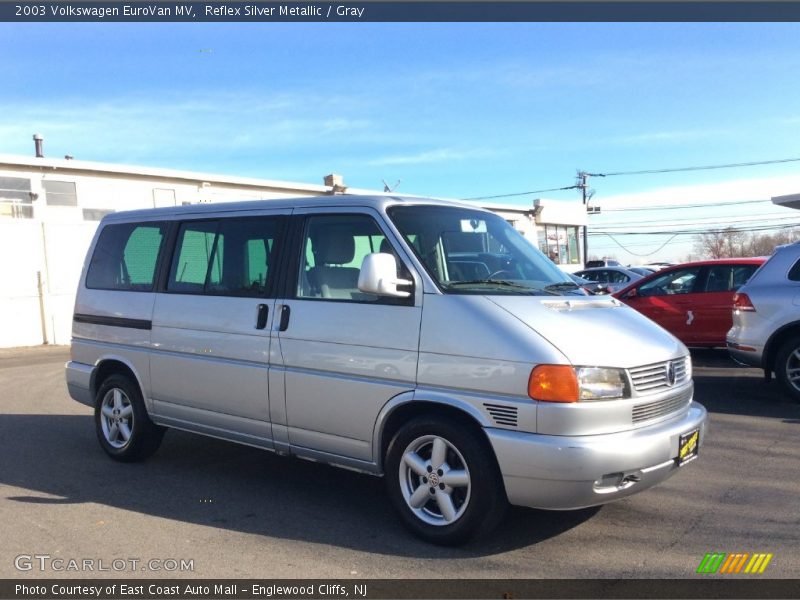 Reflex Silver Metallic / Gray 2003 Volkswagen EuroVan MV