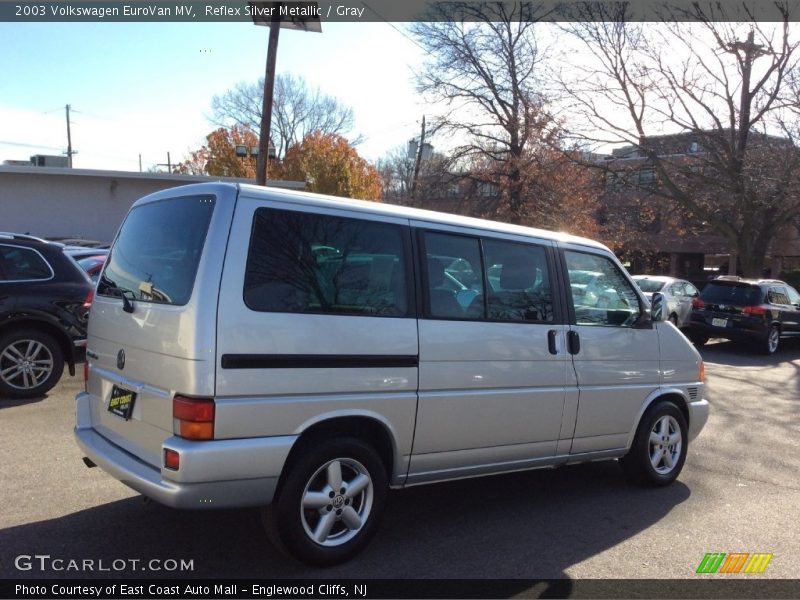 Reflex Silver Metallic / Gray 2003 Volkswagen EuroVan MV