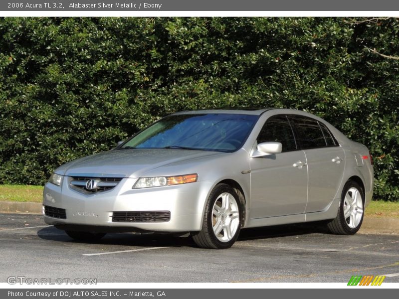 Alabaster Silver Metallic / Ebony 2006 Acura TL 3.2