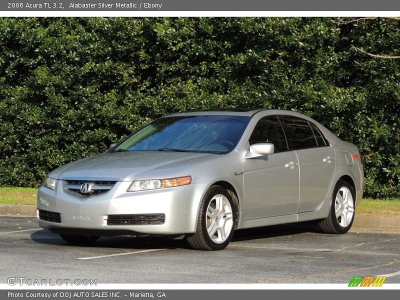 Alabaster Silver Metallic / Ebony 2006 Acura TL 3.2