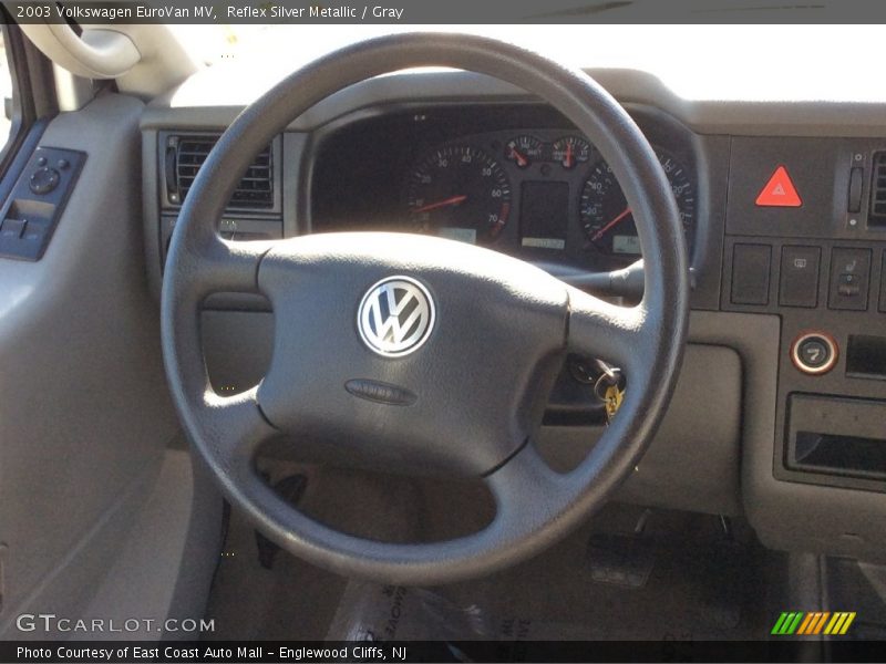 Reflex Silver Metallic / Gray 2003 Volkswagen EuroVan MV