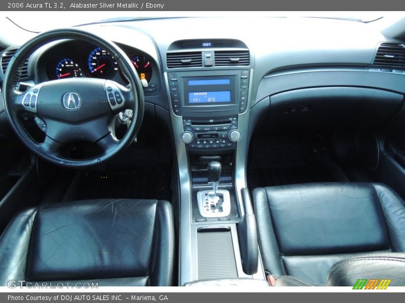 Alabaster Silver Metallic / Ebony 2006 Acura TL 3.2