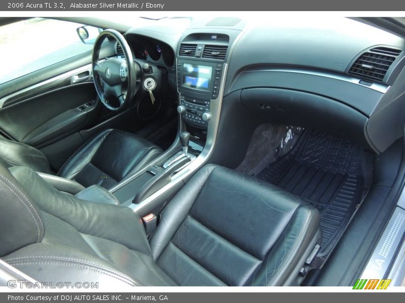 Alabaster Silver Metallic / Ebony 2006 Acura TL 3.2