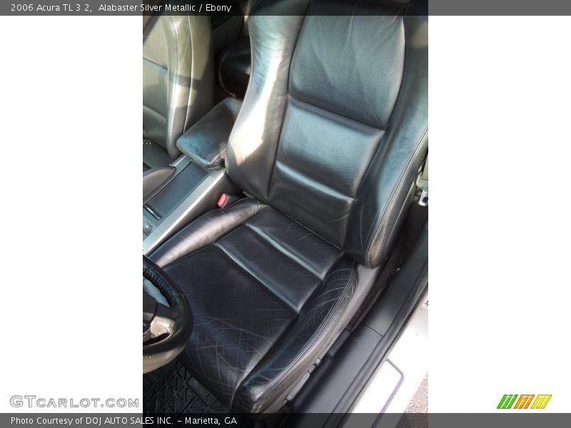 Alabaster Silver Metallic / Ebony 2006 Acura TL 3.2