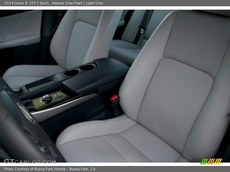 Nebula Gray Pearl / Light Gray 2014 Lexus IS 250 F Sport