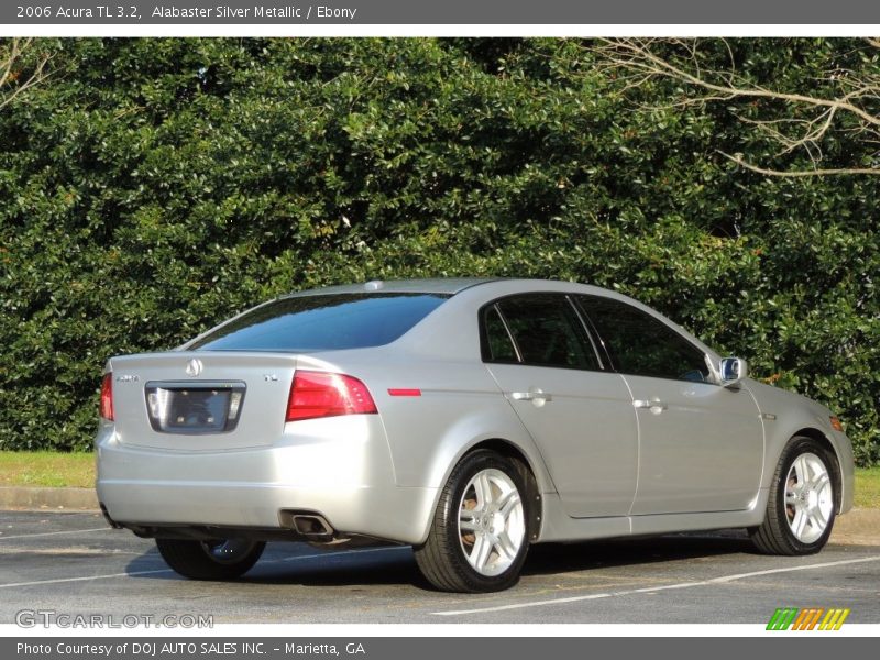 Alabaster Silver Metallic / Ebony 2006 Acura TL 3.2