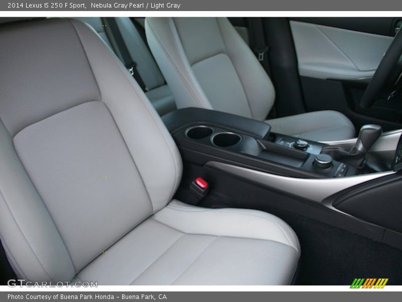 Nebula Gray Pearl / Light Gray 2014 Lexus IS 250 F Sport