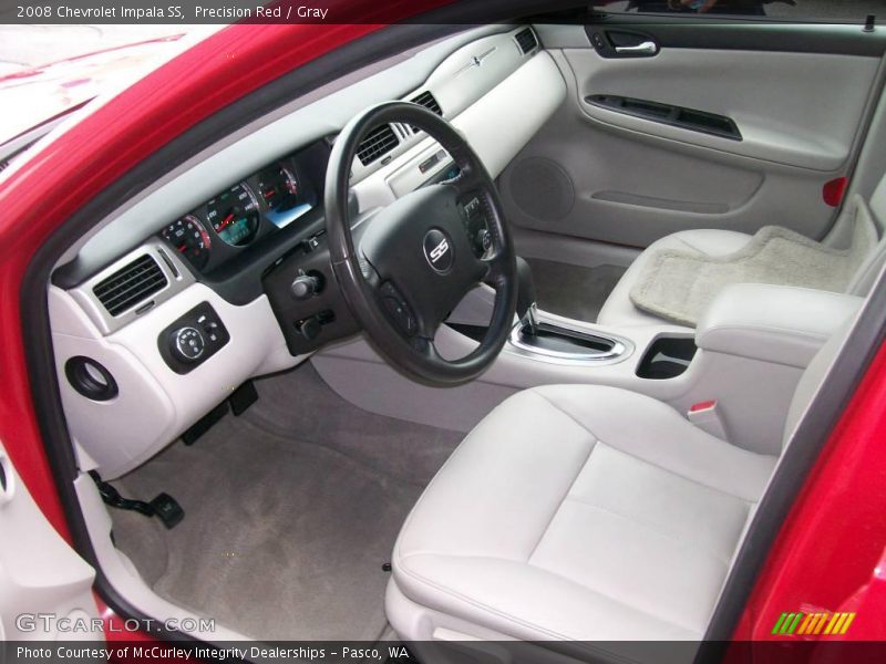 Precision Red / Gray 2008 Chevrolet Impala SS