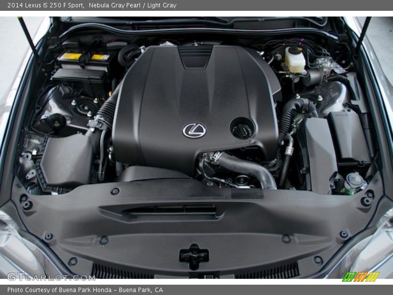 Nebula Gray Pearl / Light Gray 2014 Lexus IS 250 F Sport