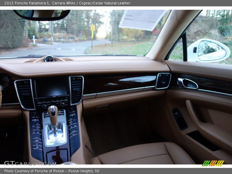 Carrara White / Cognac/Cedar Natural Leather 2013 Porsche Panamera S