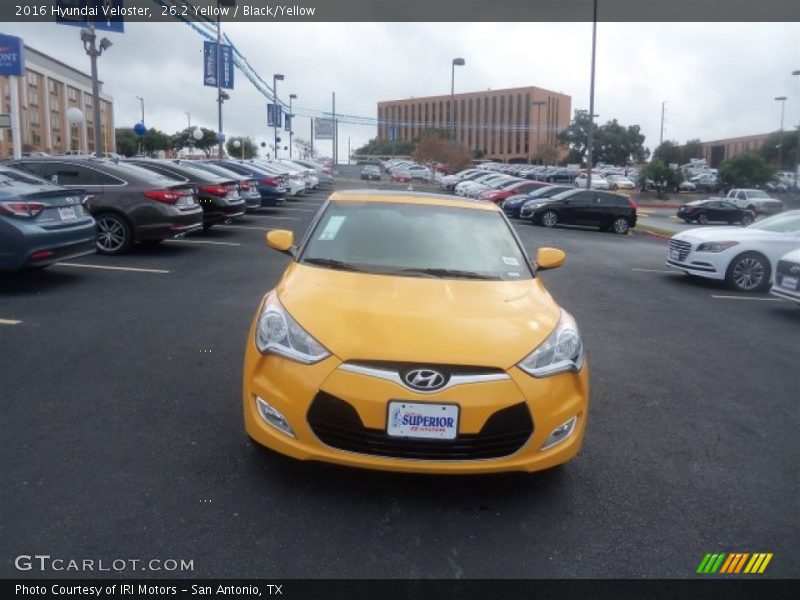 26.2 Yellow / Black/Yellow 2016 Hyundai Veloster