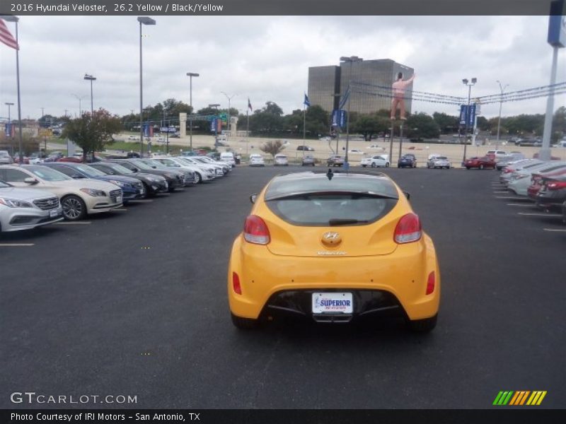 26.2 Yellow / Black/Yellow 2016 Hyundai Veloster