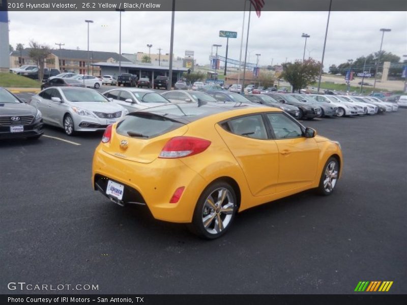 26.2 Yellow / Black/Yellow 2016 Hyundai Veloster