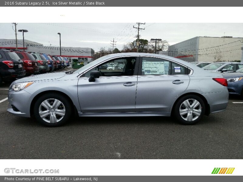 Ice Silver Metallic / Slate Black 2016 Subaru Legacy 2.5i