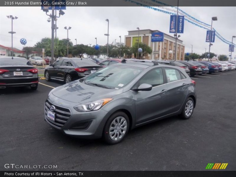 Galactic Gray / Black 2016 Hyundai Elantra GT
