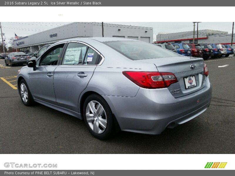 Ice Silver Metallic / Slate Black 2016 Subaru Legacy 2.5i