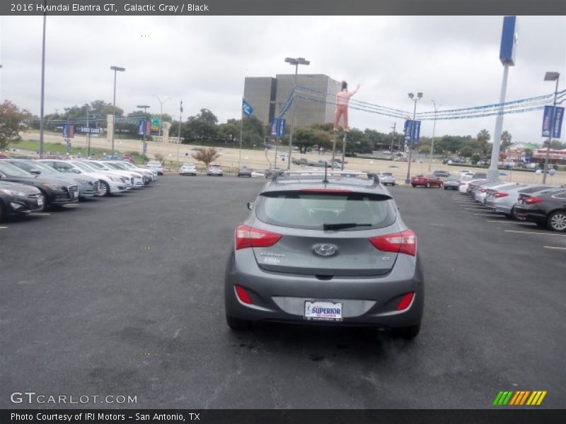 Galactic Gray / Black 2016 Hyundai Elantra GT
