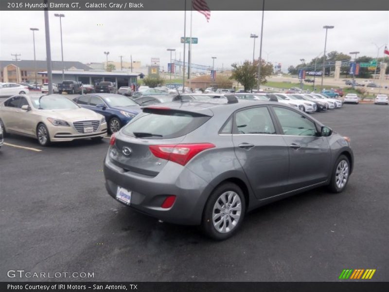 Galactic Gray / Black 2016 Hyundai Elantra GT