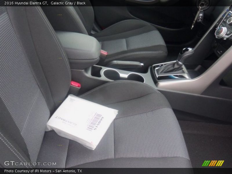 Galactic Gray / Black 2016 Hyundai Elantra GT
