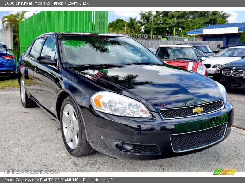 Black / Ebony Black 2008 Chevrolet Impala SS