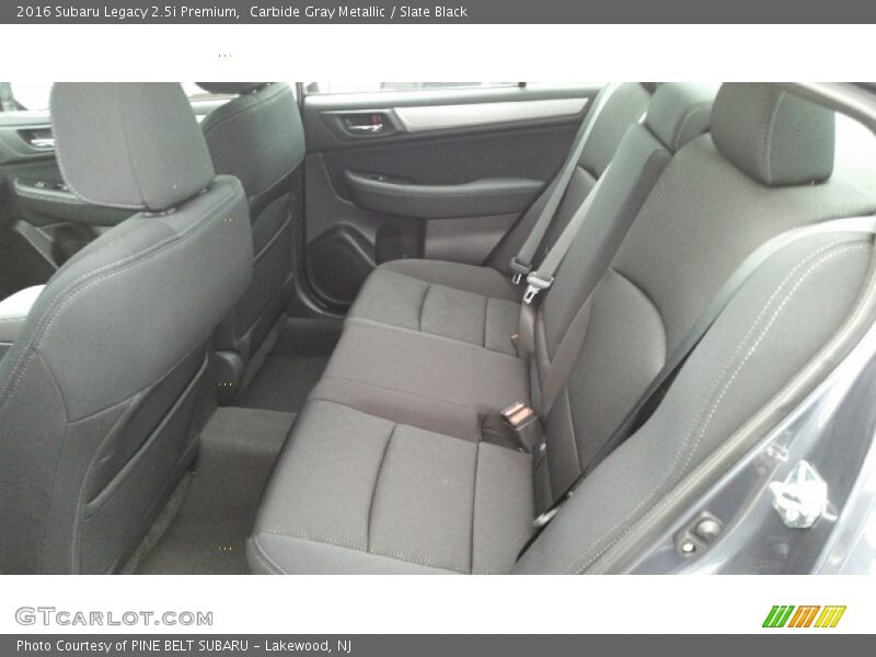 Carbide Gray Metallic / Slate Black 2016 Subaru Legacy 2.5i Premium