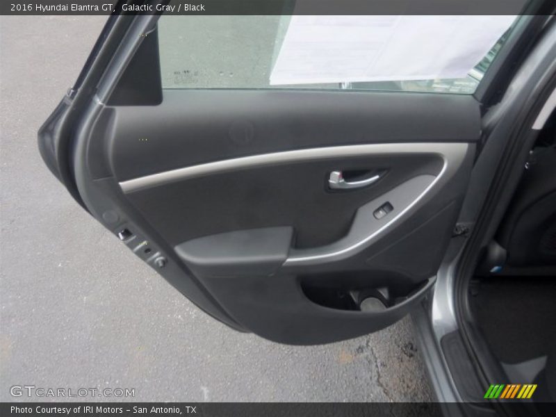 Galactic Gray / Black 2016 Hyundai Elantra GT