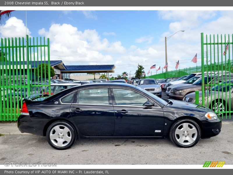 Black / Ebony Black 2008 Chevrolet Impala SS