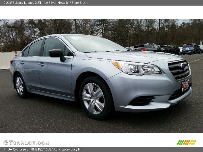 Ice Silver Metallic / Slate Black 2016 Subaru Legacy 2.5i