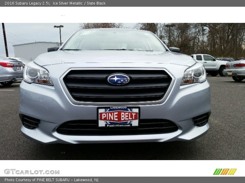 Ice Silver Metallic / Slate Black 2016 Subaru Legacy 2.5i