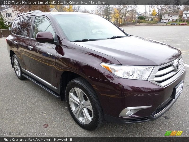 Front 3/4 View of 2013 Highlander Limited 4WD