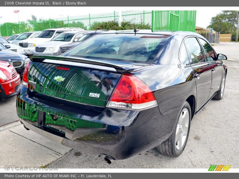 Black / Ebony Black 2008 Chevrolet Impala SS