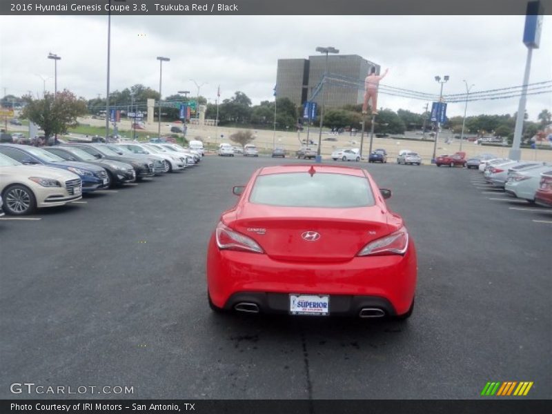 Tsukuba Red / Black 2016 Hyundai Genesis Coupe 3.8