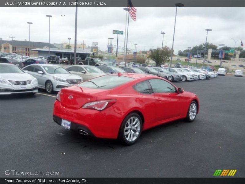 Tsukuba Red / Black 2016 Hyundai Genesis Coupe 3.8