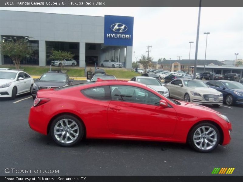 Tsukuba Red / Black 2016 Hyundai Genesis Coupe 3.8