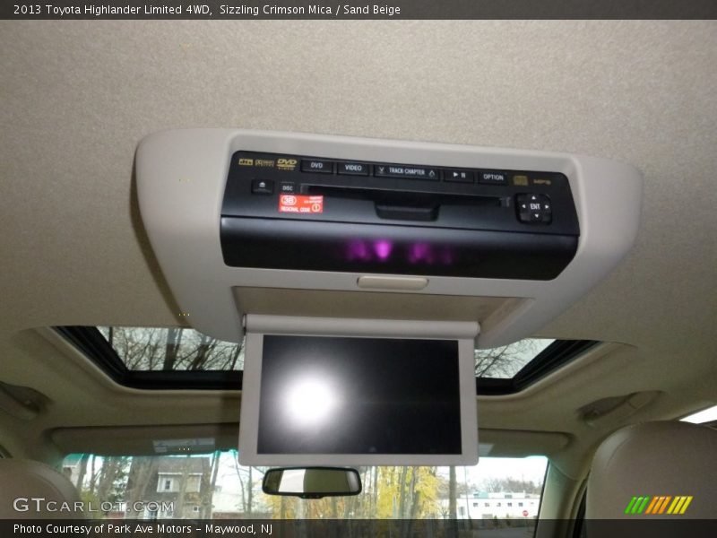 Sizzling Crimson Mica / Sand Beige 2013 Toyota Highlander Limited 4WD